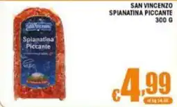 Sacoph San Vincenzo Spianatina Piccante offerta
