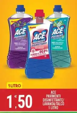 Tutto Buono Ace pavimenti disinfettante offerta