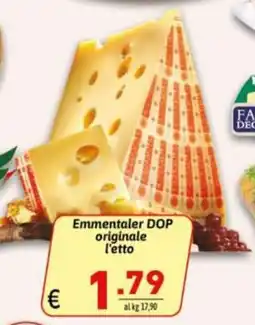Ipercarni Emmentaler DOP originale offerta