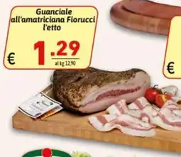 Ipercarni Guanciale all'amatriciana Fiorucci offerta