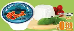 Sacoph Ricotta di pecora Brunelli offerta