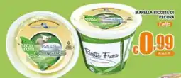 Sacoph Marella Ricotta di Pecora offerta