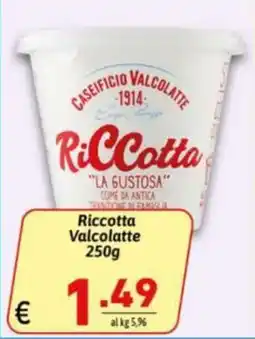 Ipercarni Ricotta Valcolatte offerta