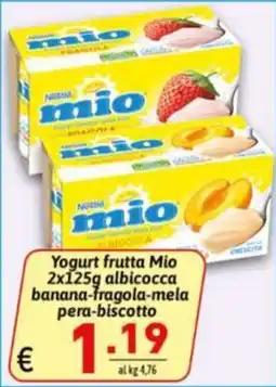 Ipercarni Yogurt frutta Mio offerta