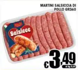 Sacoph Martini Salsiccia di Pollo offerta
