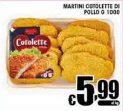Sacoph Martini Cotolette di pollo offerta