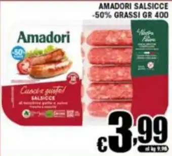 Sacoph Amadori Salsicce offerta