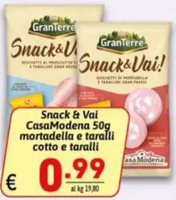 Ipercarni Snack & Vai CasaModena offerta