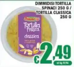 Sacoph Tortilla fresca classica offerta