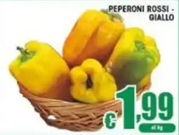 Sacoph Peperoni rossi - giallo offerta