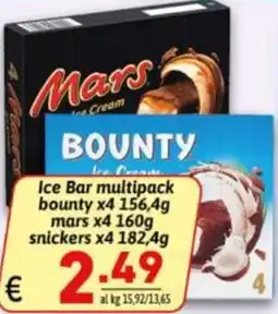 Ipercarni Ice Bar multipack offerta