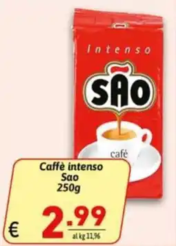 Ipercarni Caffè intenso Sao offerta