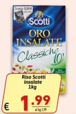 Ipercarni Riso Scotti insalate offerta