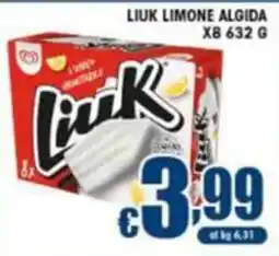 Sacoph Liuk limone Algida offerta