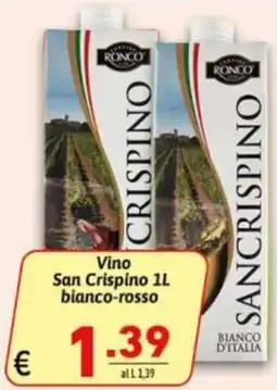 Ipercarni Vino San Crispino offerta