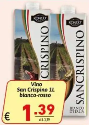 Ipercarni Vino San Crispino offerta