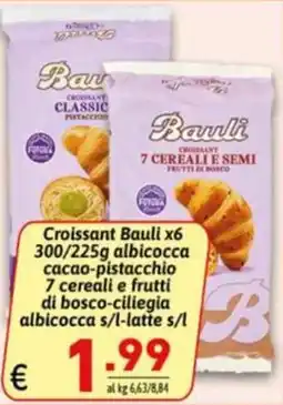 Ipercarni Croissant Bauli offerta