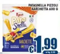 Sacoph Patasnella Pizzoli Barchetta offerta