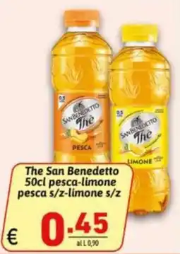 Ipercarni The San Benedetto pesca-limone offerta