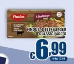 Sacoph Findus 4 Beefburger Classici offerta