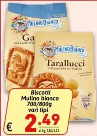 Ipercarni Biscotti Mulino bianco offerta