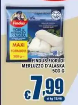 Sacoph Findus Fiori di merluzzo d'alaska offerta
