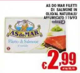 Sacoph AS do MAR Filetto di Salmone offerta