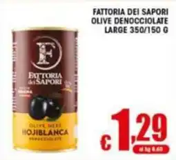 Sacoph Fattoria dei Sapori olive denocciolate offerta