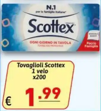 Ipercarni Tovaglioli Scottex offerta