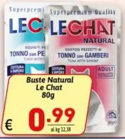 Ipercarni Buste Natural Le Chat offerta