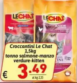 Ipercarni Croccantini Le Chat offerta