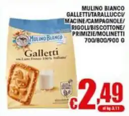 Sacoph Galletti Mulino Bianco offerta