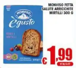 Sacoph Monviso ègusto Salute arricchite mirtilli offerta