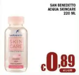 Sacoph San Benedetto Acqua Skincare offerta