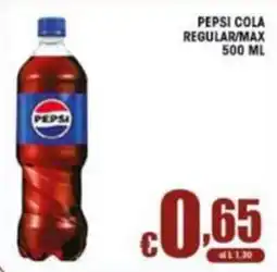 Sacoph Pepsi Cola Regular/Max offerta