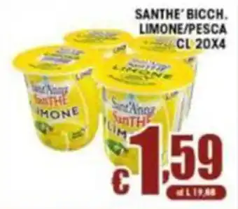 Sacoph Santhe bicch. limone/pesca offerta
