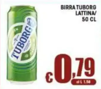 Sacoph Birra Tuborg offerta