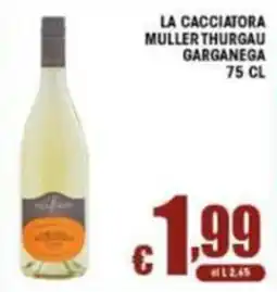 Sacoph La Cacciatore Muller Thurgau Garganega offerta