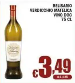 Sacoph Belisario Verdicchio Matelica offerta