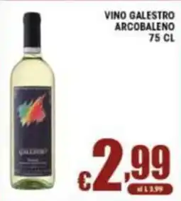 Sacoph Vino Galestro Arcobaleno offerta