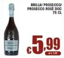 Sacoph Brillai Prosecco/Prosecco Rosé Doc offerta