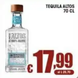 Sacoph Tequila Altos offerta