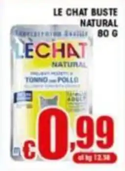 Sacoph Le chat natural tonno e pollo offerta