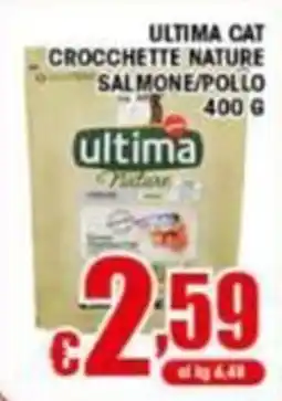 Sacoph Ultima Cat Crocchette Nature Salmone/Pollo offerta