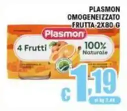 Sacoph Plasmon omogeneizzato frutta 4 frutti offerta