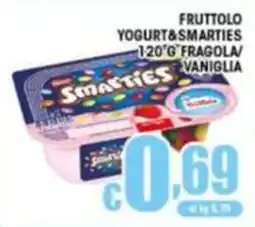 Sacoph Fruttolo yogurt & smarties offerta