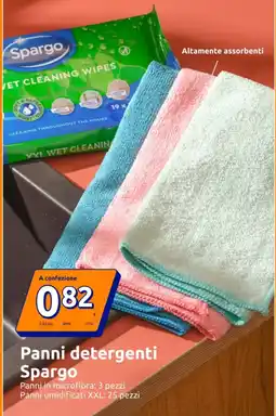 Action Panni detergenti Spargo offerta