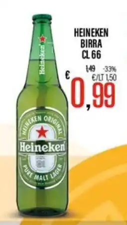 Supermercati EffePiù Heineken birra offerta