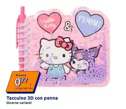 Action Taccuino 3D con penna offerta