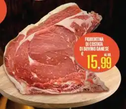 Supermercati EffePiù Fiorentina di costata di bovino danese offerta